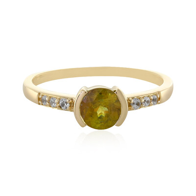 9K Sphene Gold Ring