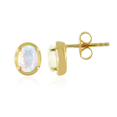 Welo Opal Silver Earrings