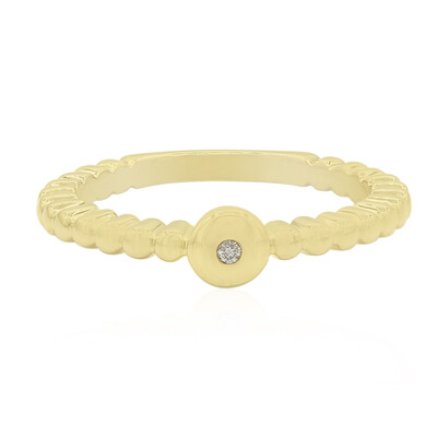 I1 (G) Diamond Silver Ring (Annette)