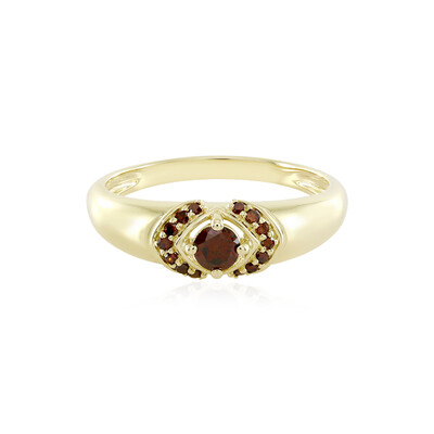 PK Roter Brillant-Goldring
