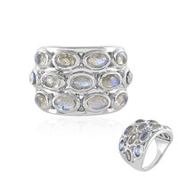 Blue Maniry Labradorite Silver Ring (KM by Juwelo)