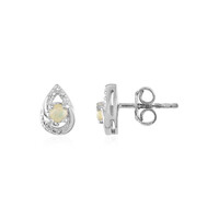 Welo Opal Silver Earrings