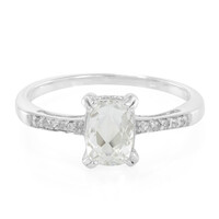 Himalayan Beryl Silver Ring