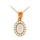 Welo Opal Silver Necklace
