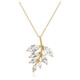 White Topaz Silver Necklace
