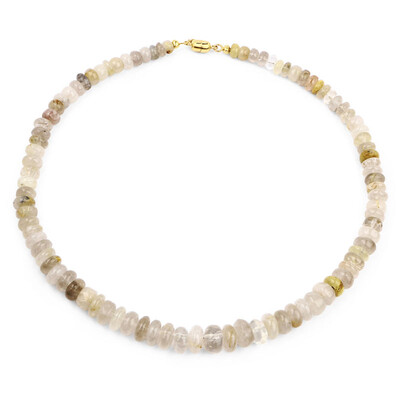 Rutile Quartz Silver Necklace