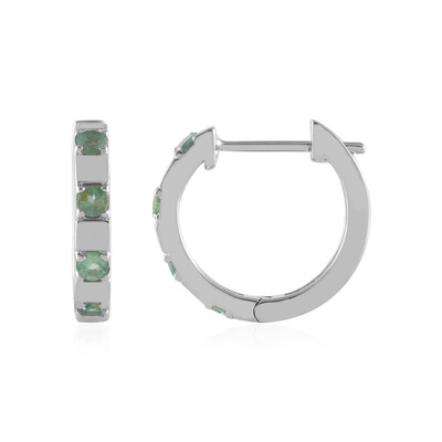 Alexandrite Silver Earrings