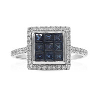 18K Blue Sapphire Gold Ring (Estée Collection)