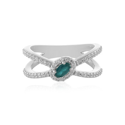 Grandidierite Silver Ring