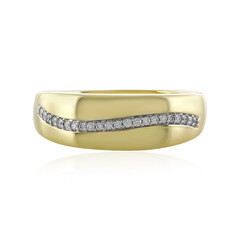 9K Flawless (F) Diamond Gold Ring (LUCENT DIAMONDS)