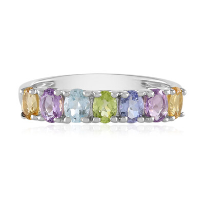 Amethyst Silver Ring