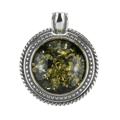 Baltic Amber Silver Pendant (dagen)