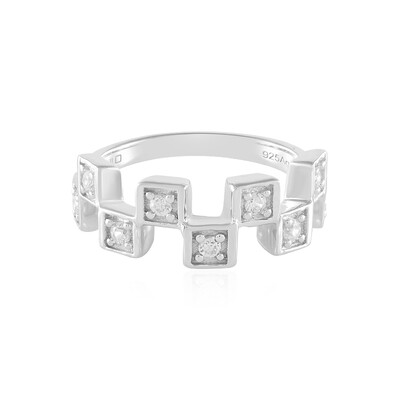 Zircon Silver Ring