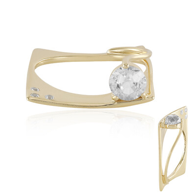 9K Zircon Gold Ring (de Melo)