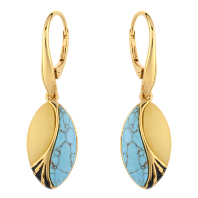 Turquoise Silver Earrings (dagen)