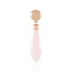 Rose Quartz Silver Pendant (MONOSONO COLLECTION)