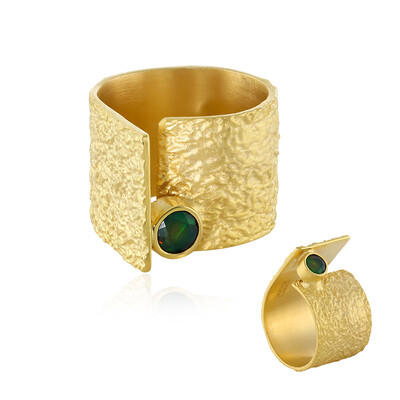 Mezezo Opal Silver Ring (MONOSONO COLLECTION)