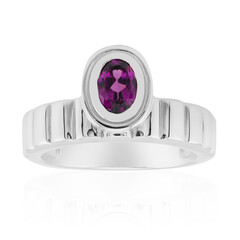 Roshoite Garnet Silver Ring (Pallanova)