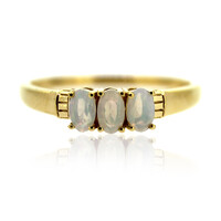 Welo Opal Silver Ring