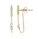 14K SI2 (H) Diamond Gold Earrings (CIRARI)