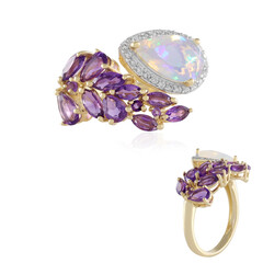 Welo Opal Silver Ring (de Melo)