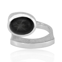 Indian star diopside Silver Ring