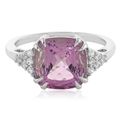 Rose de France Amethyst Silver Ring (PHANTASIA)