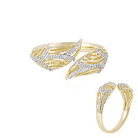 9K Zircon Gold Ring (Ornaments by de Melo)