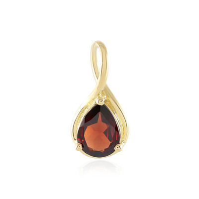 Mozambique Garnet Silver Pendant