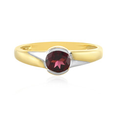 Raspberry Rhodolite Silver Ring