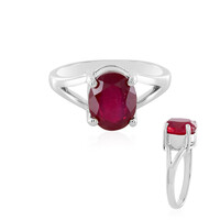 Madagascar Ruby Silver Ring