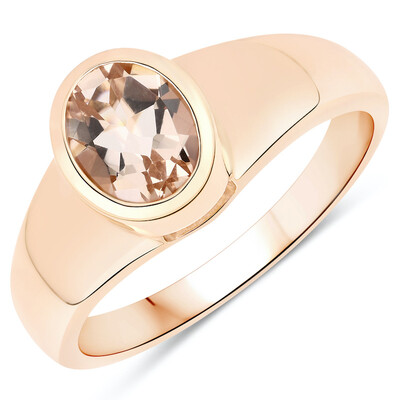 14K Morganite Gold Ring