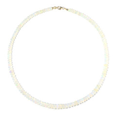 9K Welo Opal Gold Necklace