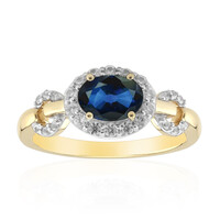 9K Queensland Blue Sapphire Gold Ring (Remy Rotenier)