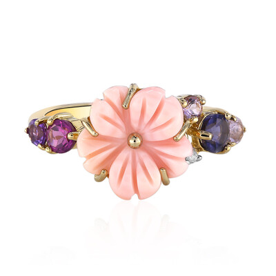 Mother of Pearl Silver Ring