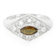 Cuprian Tourmaline Silver Ring