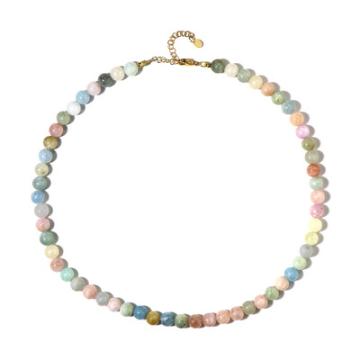 Fancy Beryl Silver Necklace