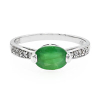 Bahia Emerald Silver Ring