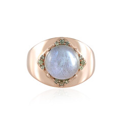 Green Maniry Labradorite Silver Ring (KM by Juwelo)