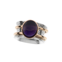 Amethyst Silver Ring