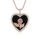 Black Onyx Silver Necklace (Gems en Vogue)