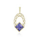 9K AAA Tanzanite Gold Pendant (Ornaments by de Melo)
