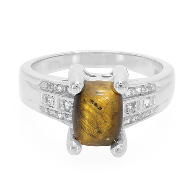 Tiger´s Eye Silver Ring