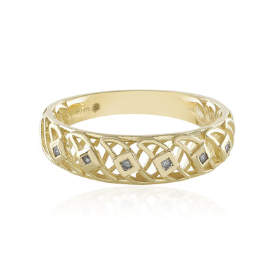 9K I2 (J) Diamond Gold Ring (Ornaments by de Melo)