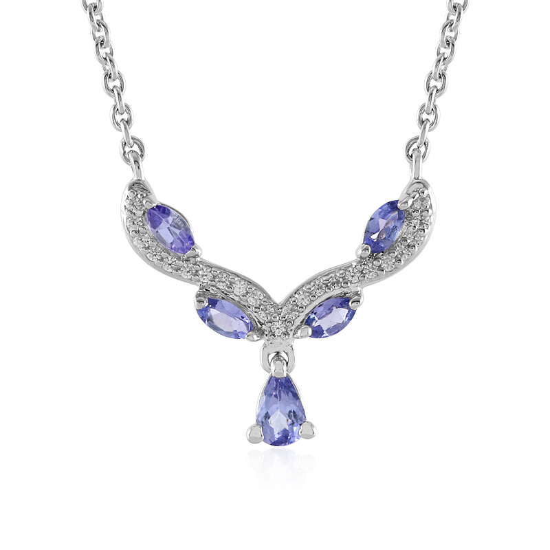 Tanzanite necklace price on sale