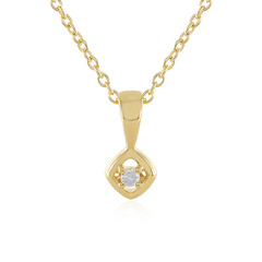 I3 (J) Diamond Silver Necklace