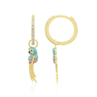 Zircon Silver Earrings