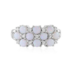 Australian Opal Silver Ring