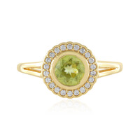 Sphene Silver Ring