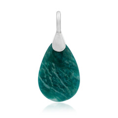 Amazonite Silver Pendant